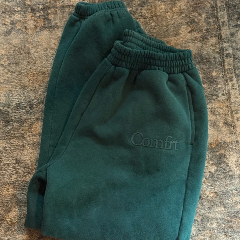 Comftr Kids Forest Green Joggers